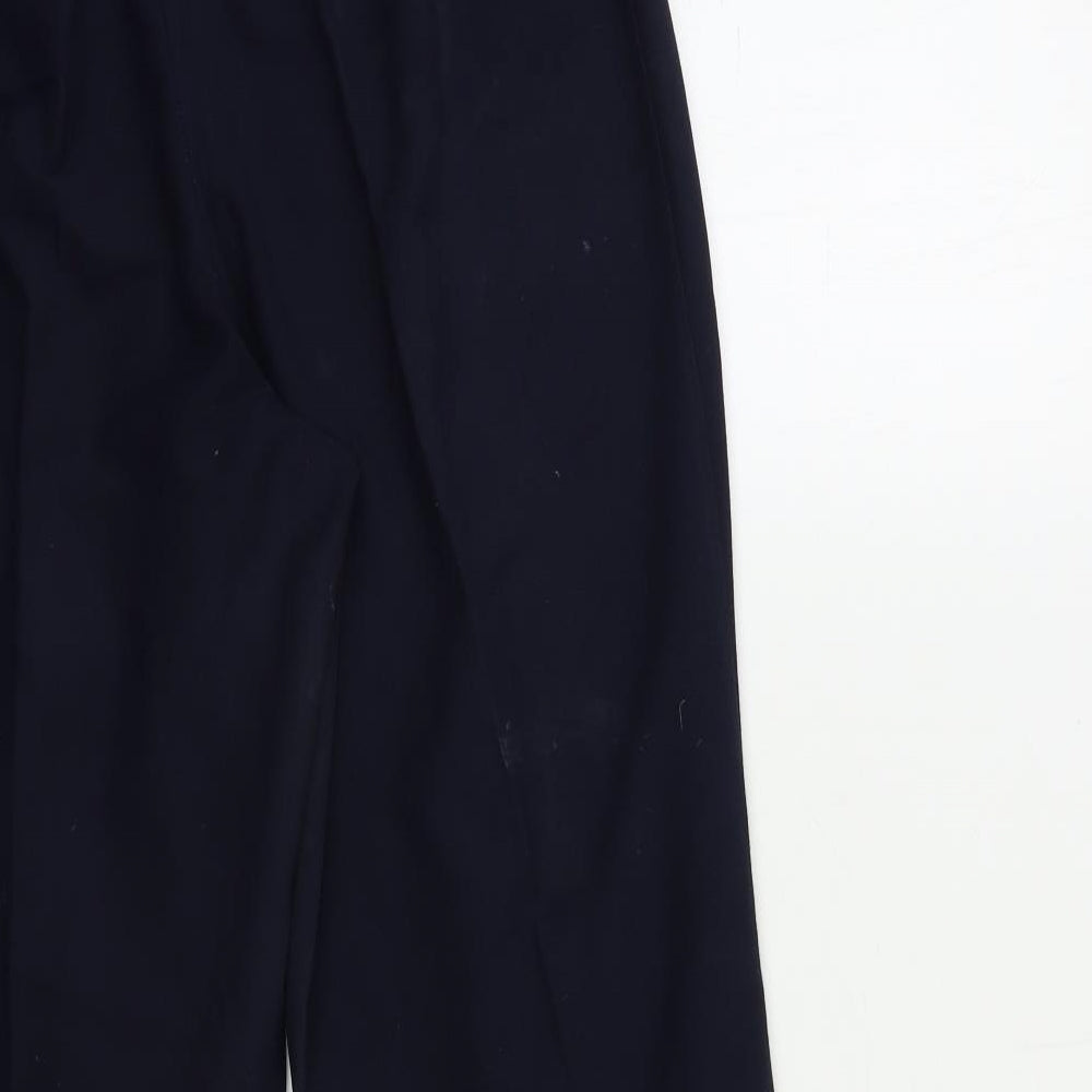 Lycra Womens Blue   Trousers  Size 16 L30 in
