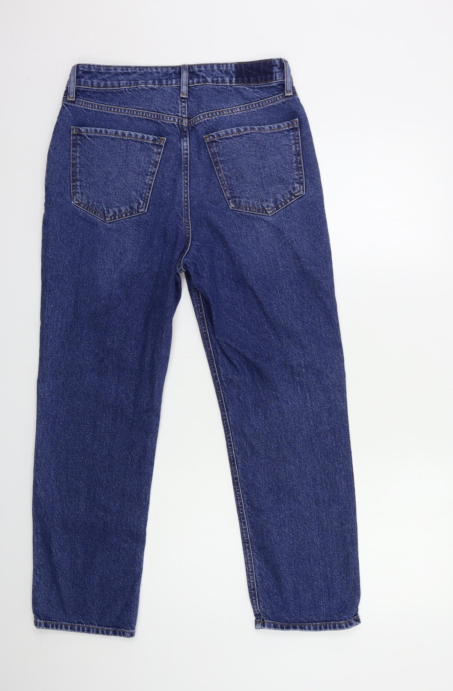River Island Womens Blue  Denim Mom Jeans Size 12 L26 in