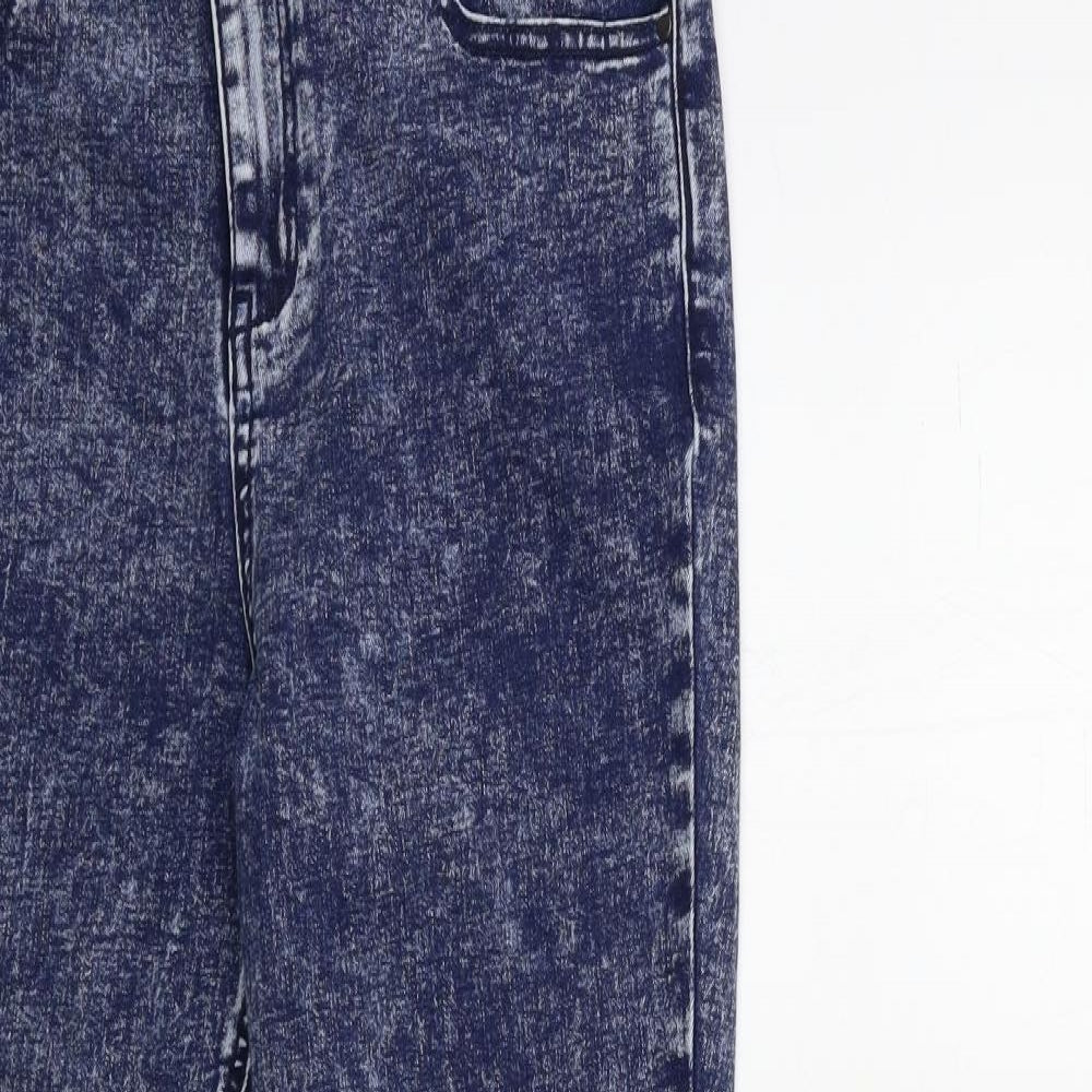TU Womens Blue  Denim Skinny Jeans Size 12 L30 in