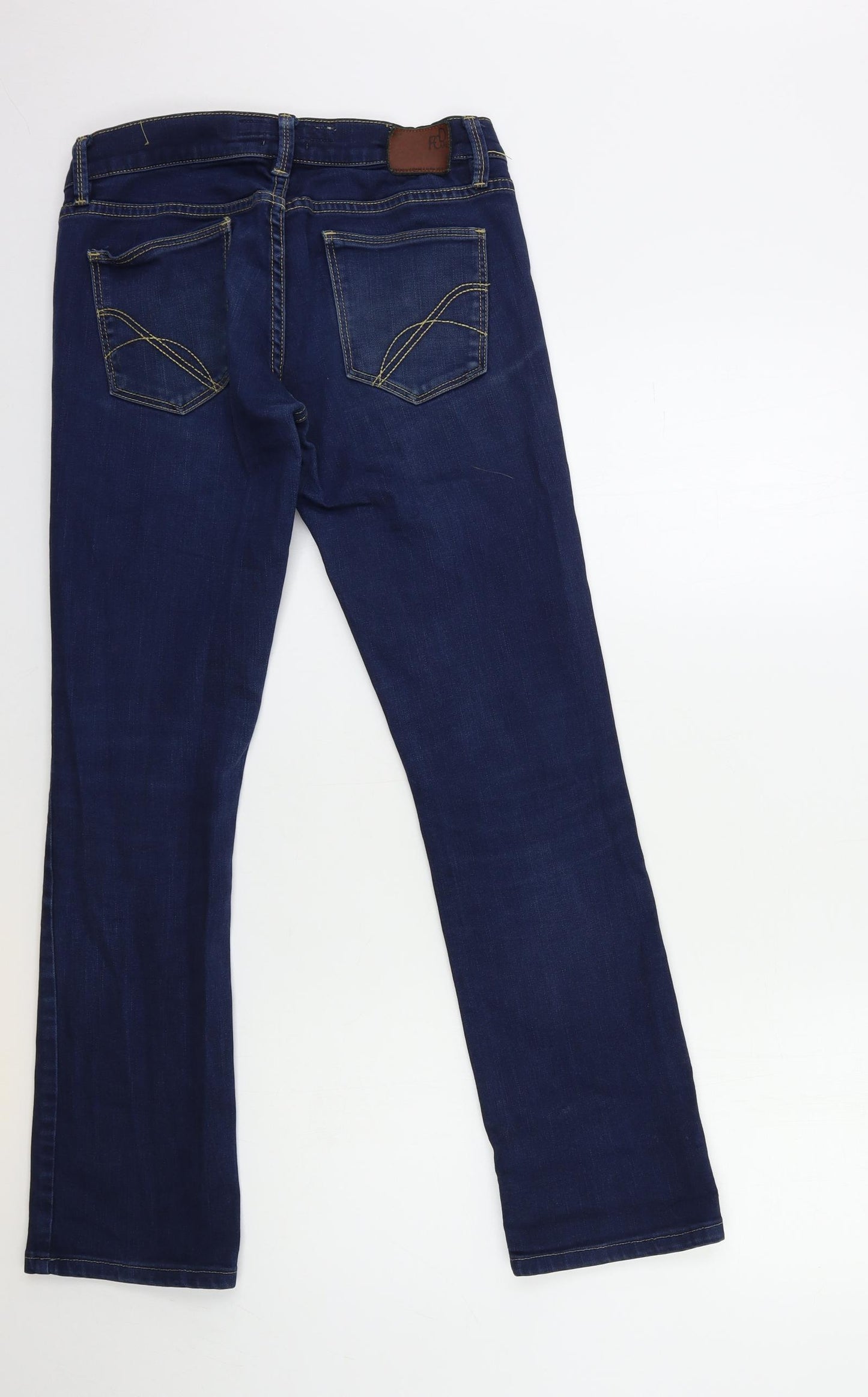 French Connection Womens Blue  Denim Bootcut Jeans Size 10 L29 in