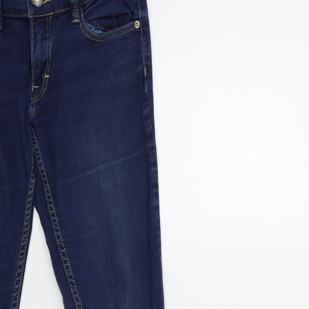 French Connection Womens Blue  Denim Bootcut Jeans Size 10 L29 in