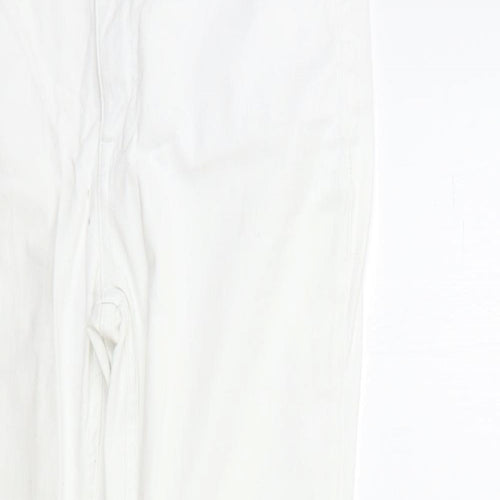 Dunnes Stores Womens White  Denim Skinny Jeans Size 12 L27 in