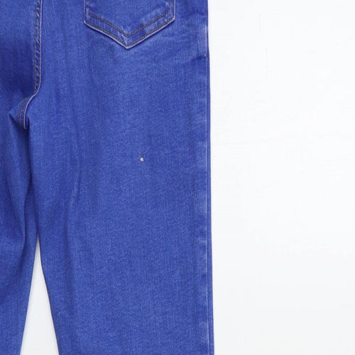 Denim & Co. Womens Blue  Denim Skinny Jeans Size 12 L30 in