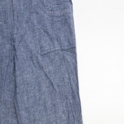 TU Womens Blue   Trousers  Size 12 L31 in