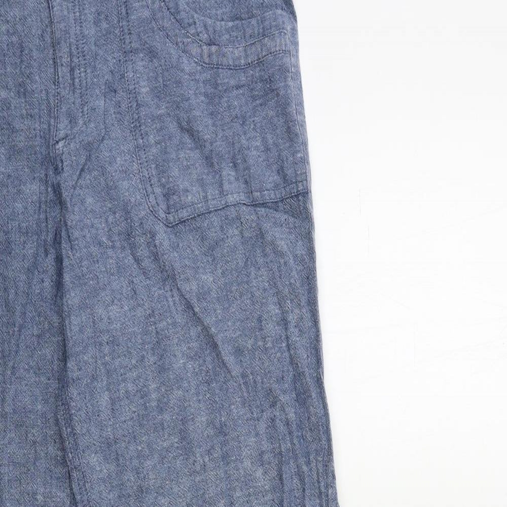 TU Womens Blue   Trousers  Size 12 L31 in