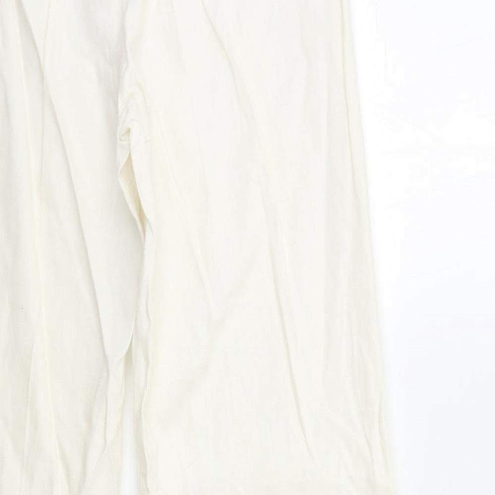 River Island Womens White   Trousers  Size 30 in L29 in