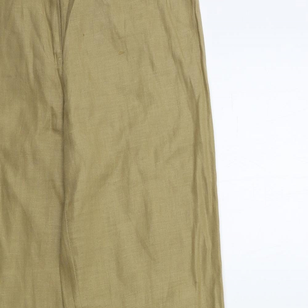 NEXT Womens Brown   Trousers  Size 10 L35 in