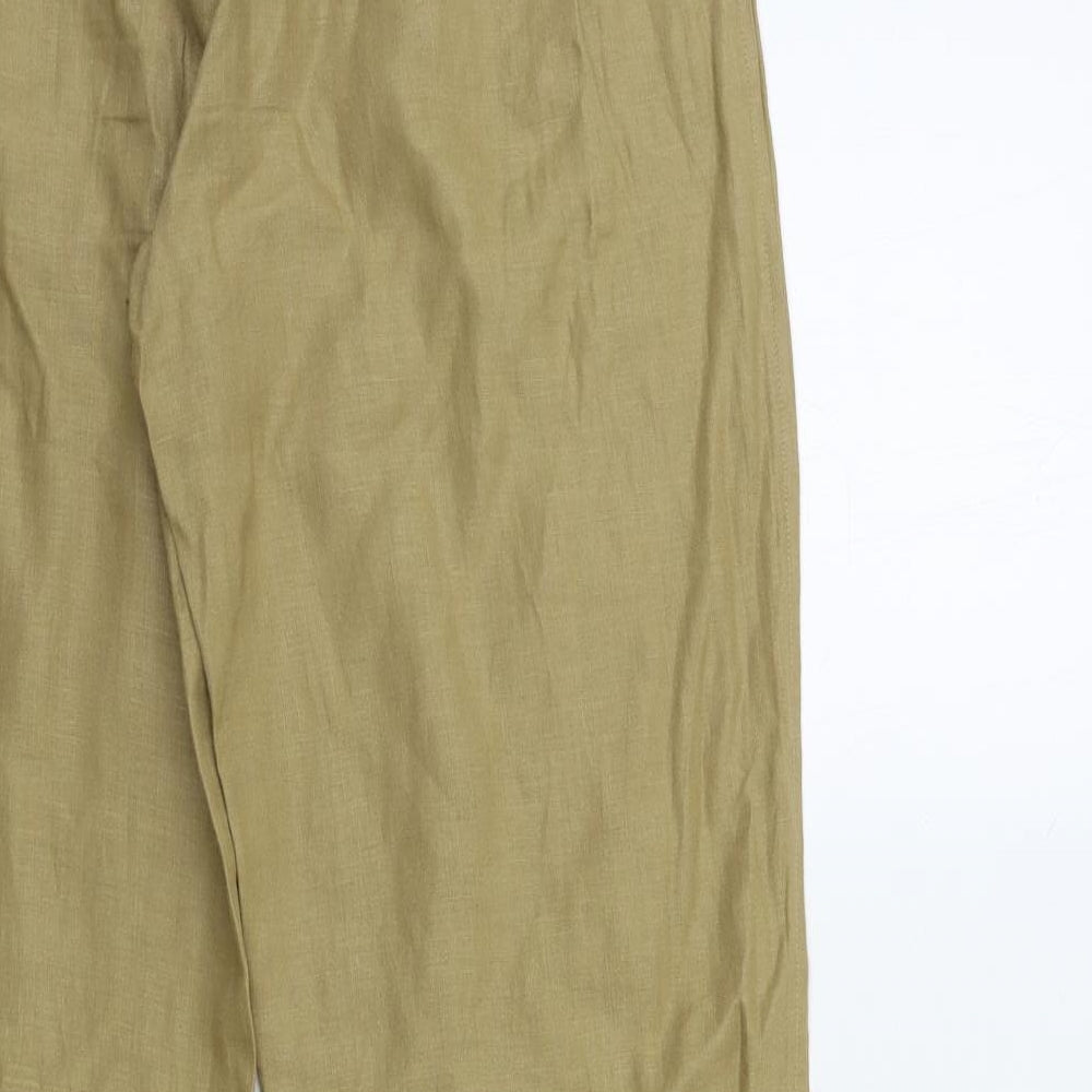 NEXT Womens Brown   Trousers  Size 10 L35 in