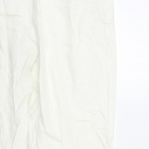 HABALDA Womens White   Trousers  Size XL L30 in