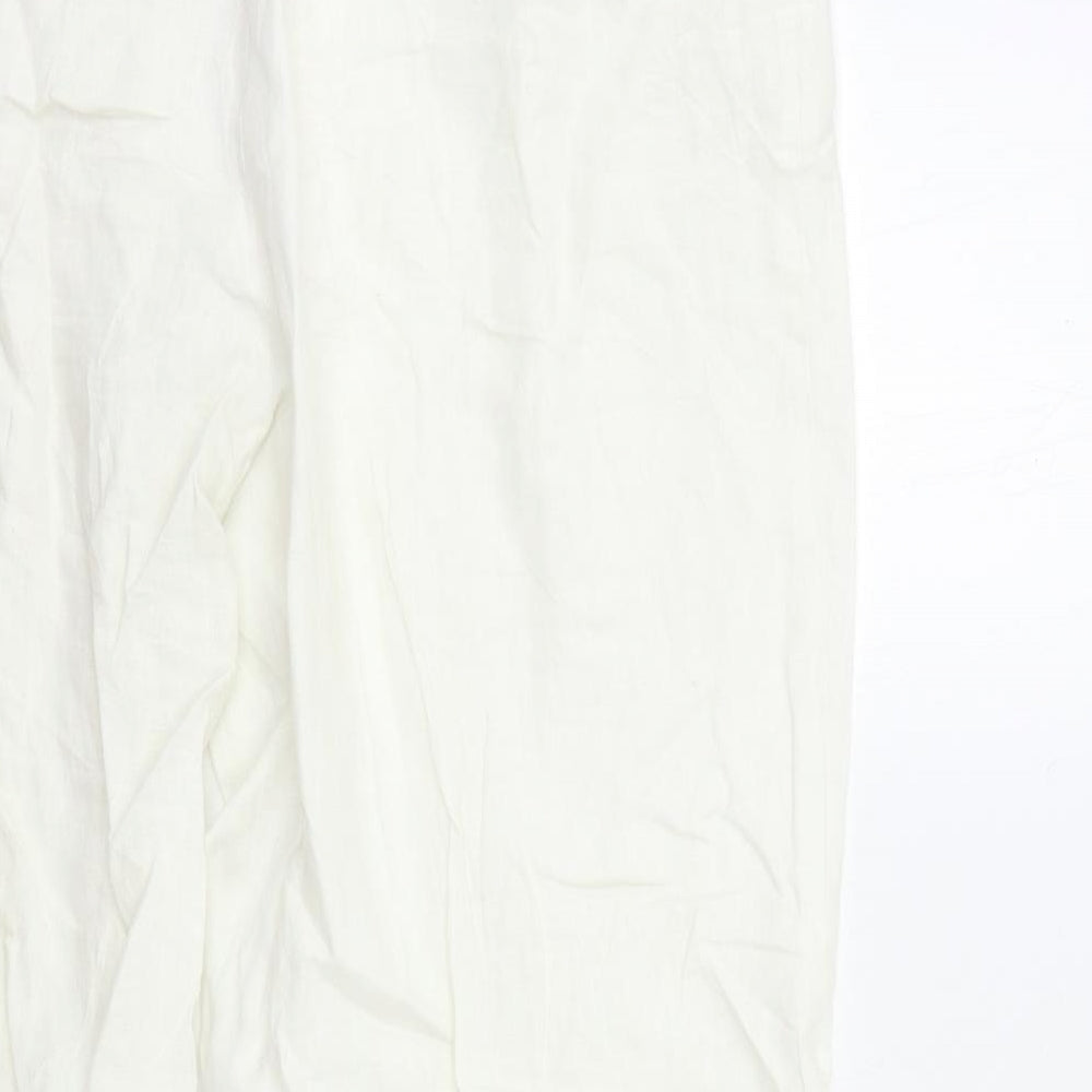 HABALDA Womens White   Trousers  Size XL L30 in