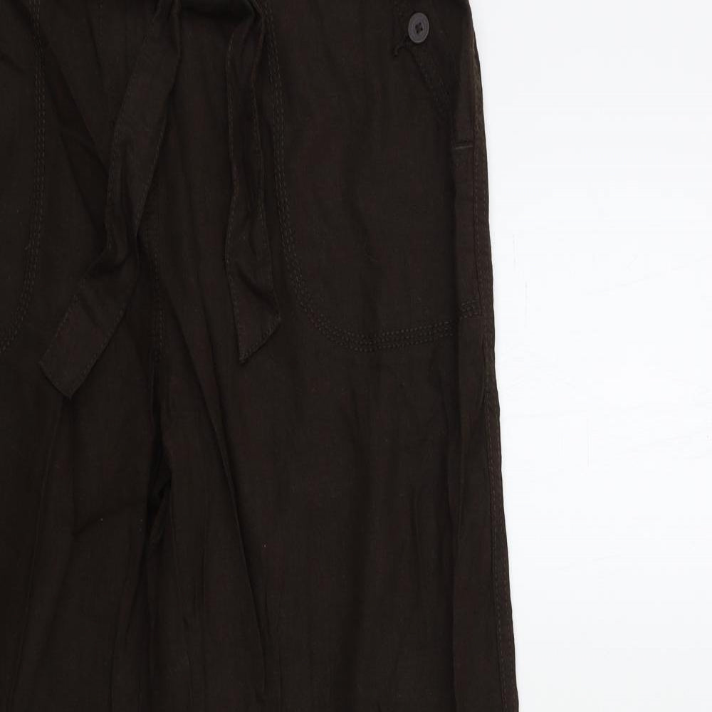 Marks and Spencer Womens Brown   Trousers  Size 16 L30 in