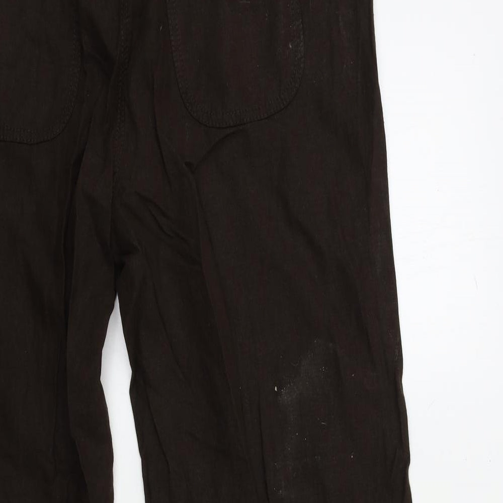 Marks and Spencer Womens Brown   Trousers  Size 16 L30 in