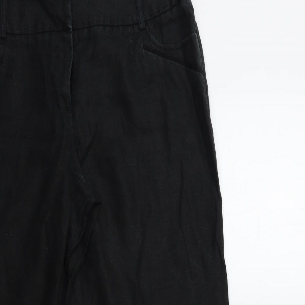 NEXT Womens Black   Trousers  Size 12 L30 in