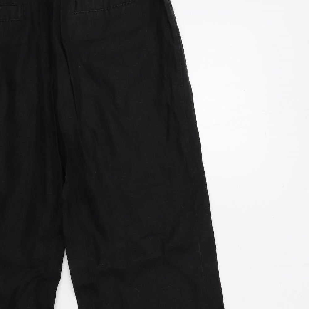 NEXT Womens Black   Trousers  Size 12 L30 in
