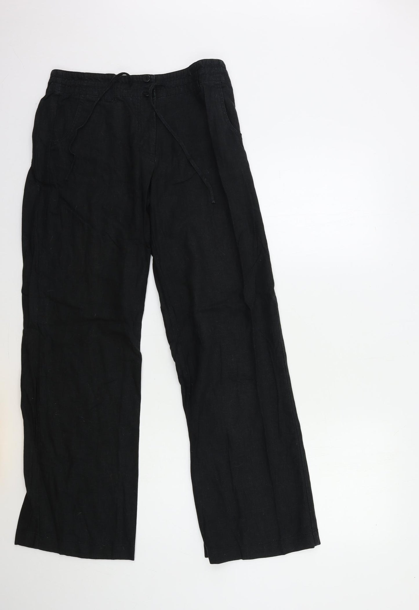 NEXT Womens Black   Trousers  Size 14 L31 in