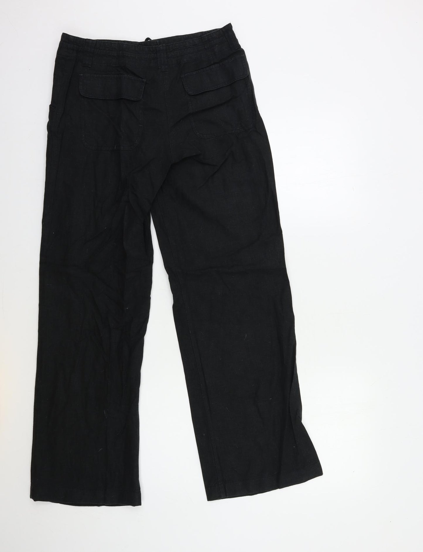 NEXT Womens Black   Trousers  Size 14 L31 in