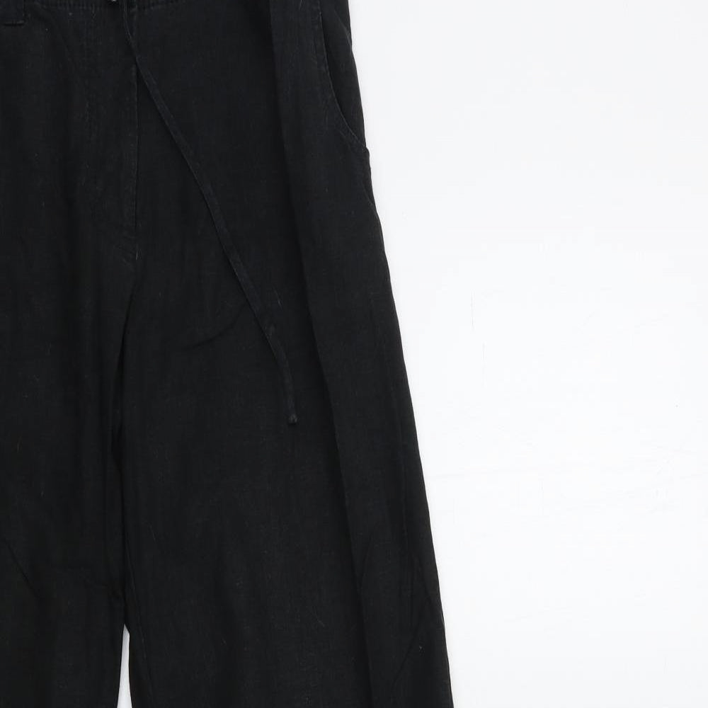 NEXT Womens Black   Trousers  Size 14 L31 in