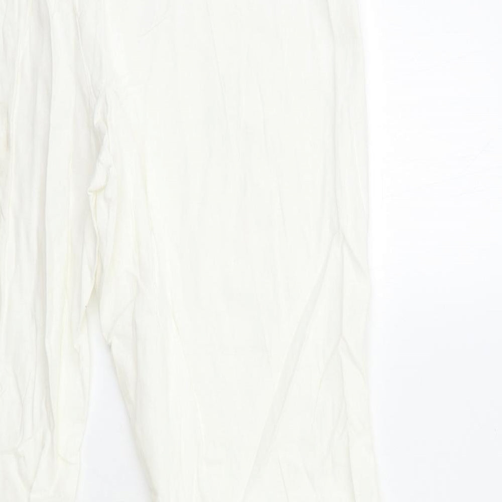 George Womens White   Trousers  Size 20 L28 in