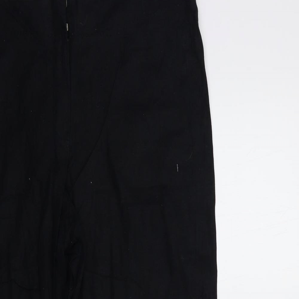 Marks and Spencer Womens Black   Trousers  Size 18 L29 in