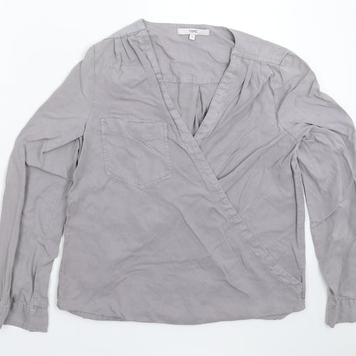 NEXT Womens Grey   Basic Blouse Size 10