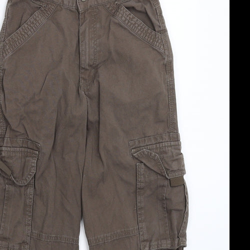 Matalan Boys Grey   Cargo Trousers Size 9 Years