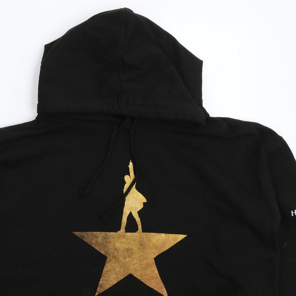 Hamilton Mens Black   Pullover Hoodie Size L