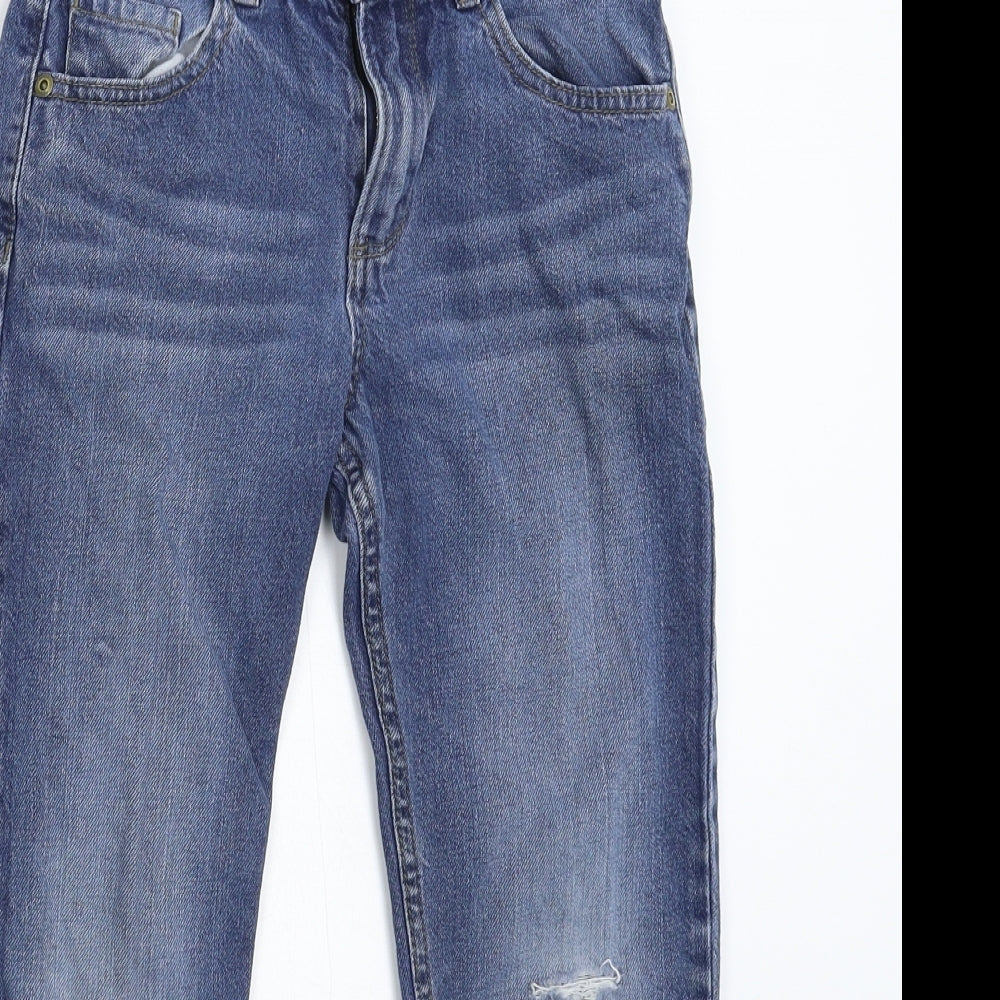 F&F Boys Blue  Denim Skinny Jeans Size 8-9 Years
