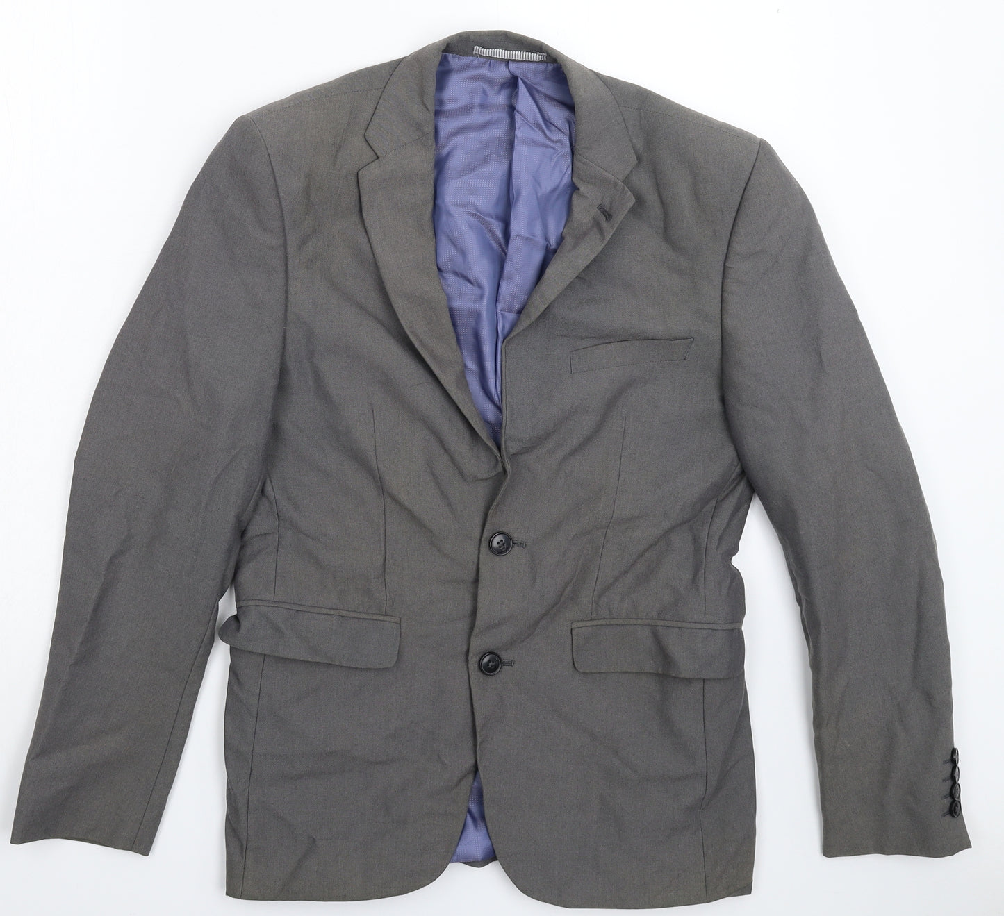 Burton Mens Grey   Jacket Suit Jacket Size 36