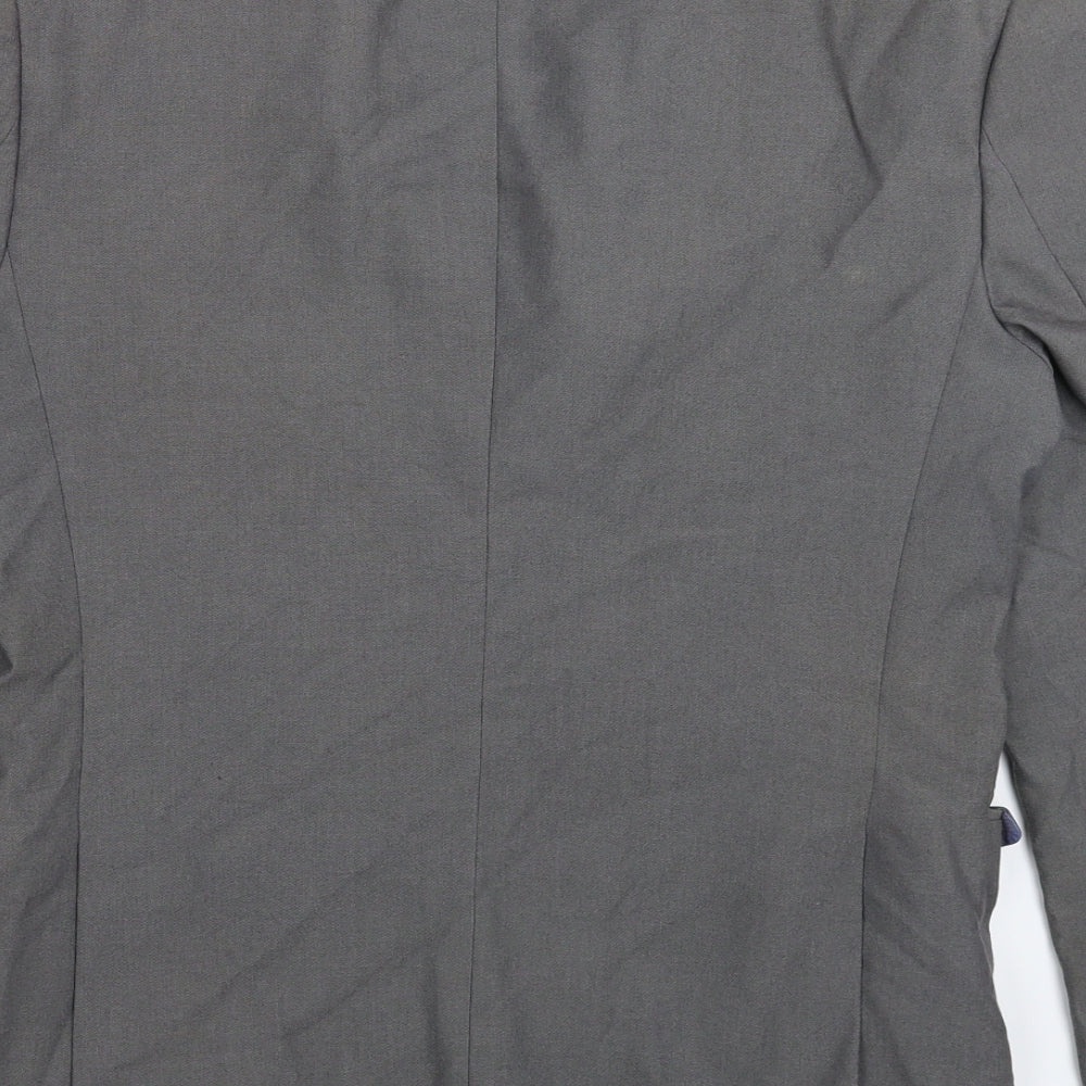 Burton Mens Grey   Jacket Suit Jacket Size 36