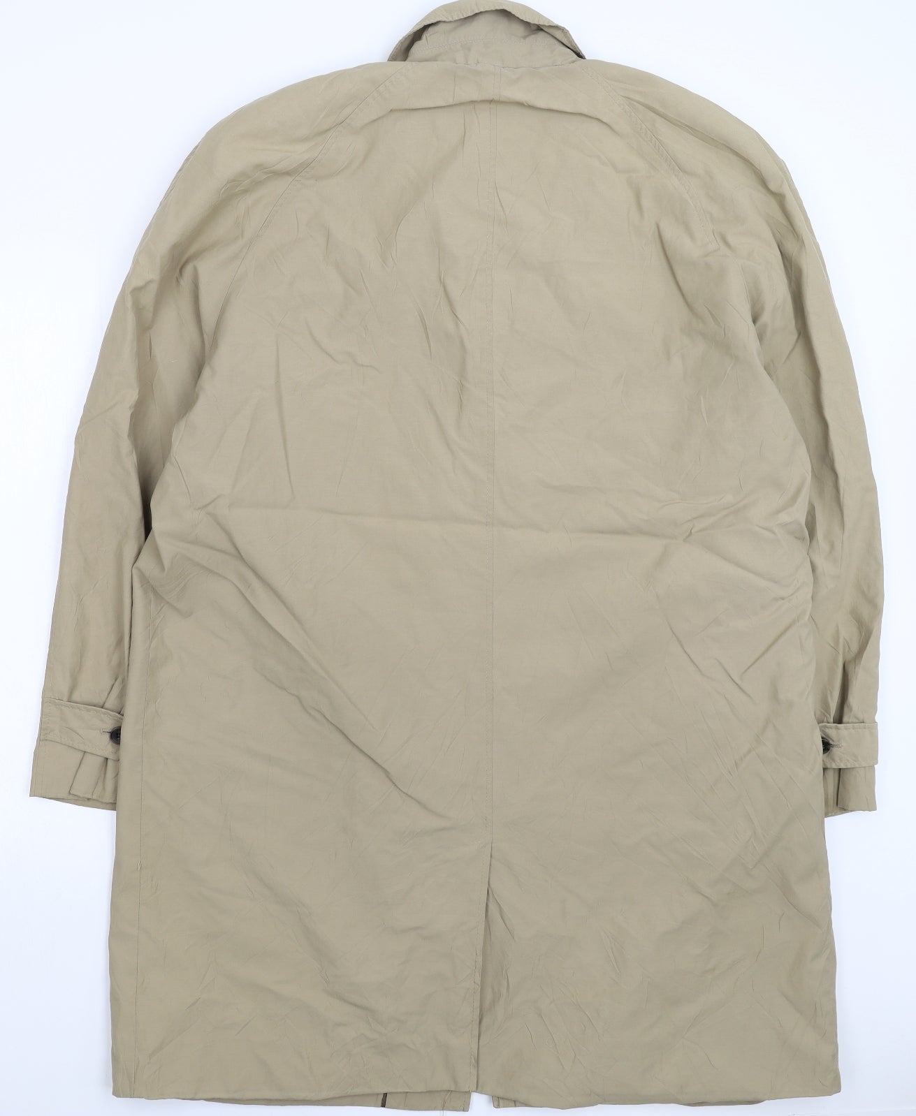 Dehavilland Mens Beige   Overcoat Coat Size XL
