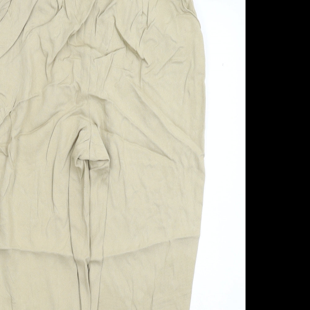 New Look Womens Beige   Trousers  Size 10 L26 in