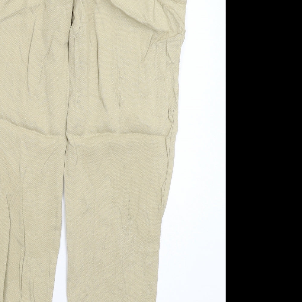 New Look Womens Beige   Trousers  Size 10 L26 in