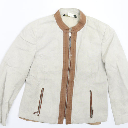 harvé benard Womens Grey   Jacket  Size L