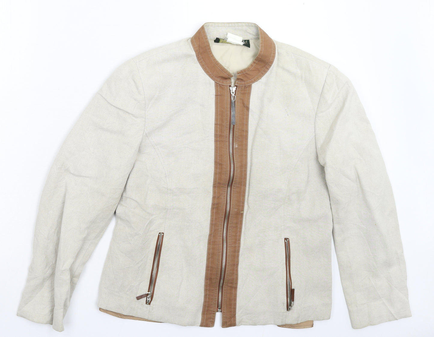 harvé benard Womens Grey   Jacket  Size L