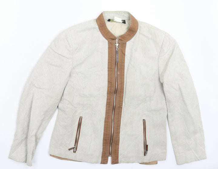 harvé benard Womens Grey   Jacket  Size L