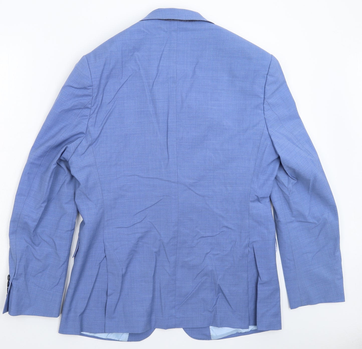 Moss Bros Mens Blue   Jacket Blazer Size 42