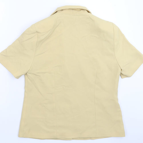 Fosby Womens Beige   Jacket Suit Jacket Size 16