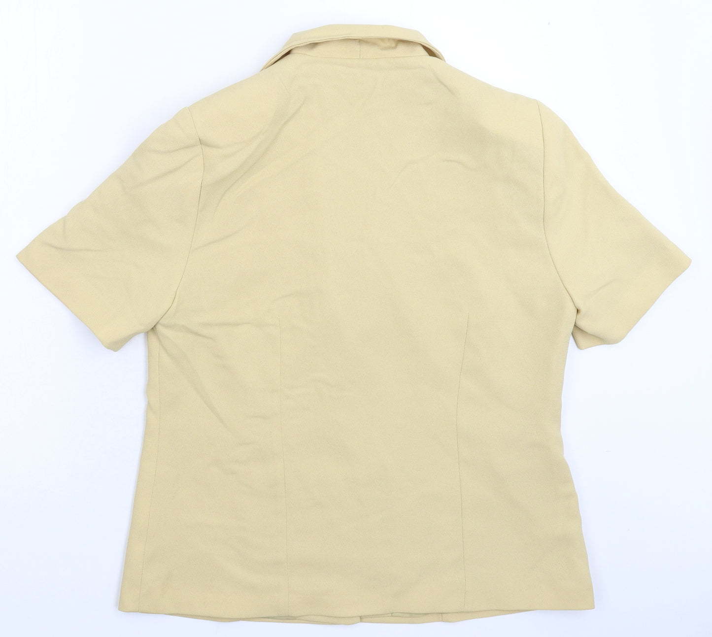 Fosby Womens Beige   Jacket Suit Jacket Size 16