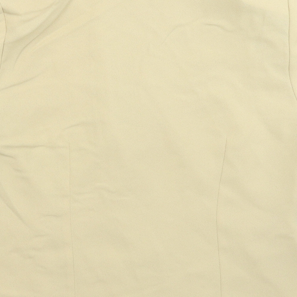 Fosby Womens Beige   Jacket Suit Jacket Size 16