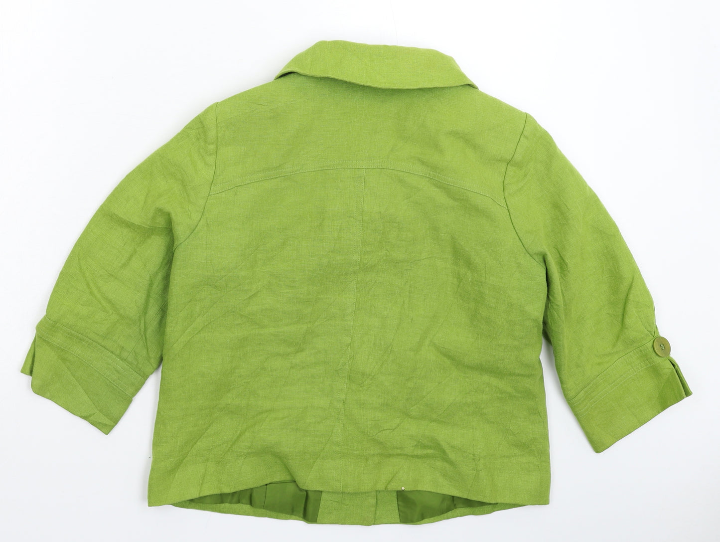 Paul Costelloe Womens Green   Jacket Blazer Size 12