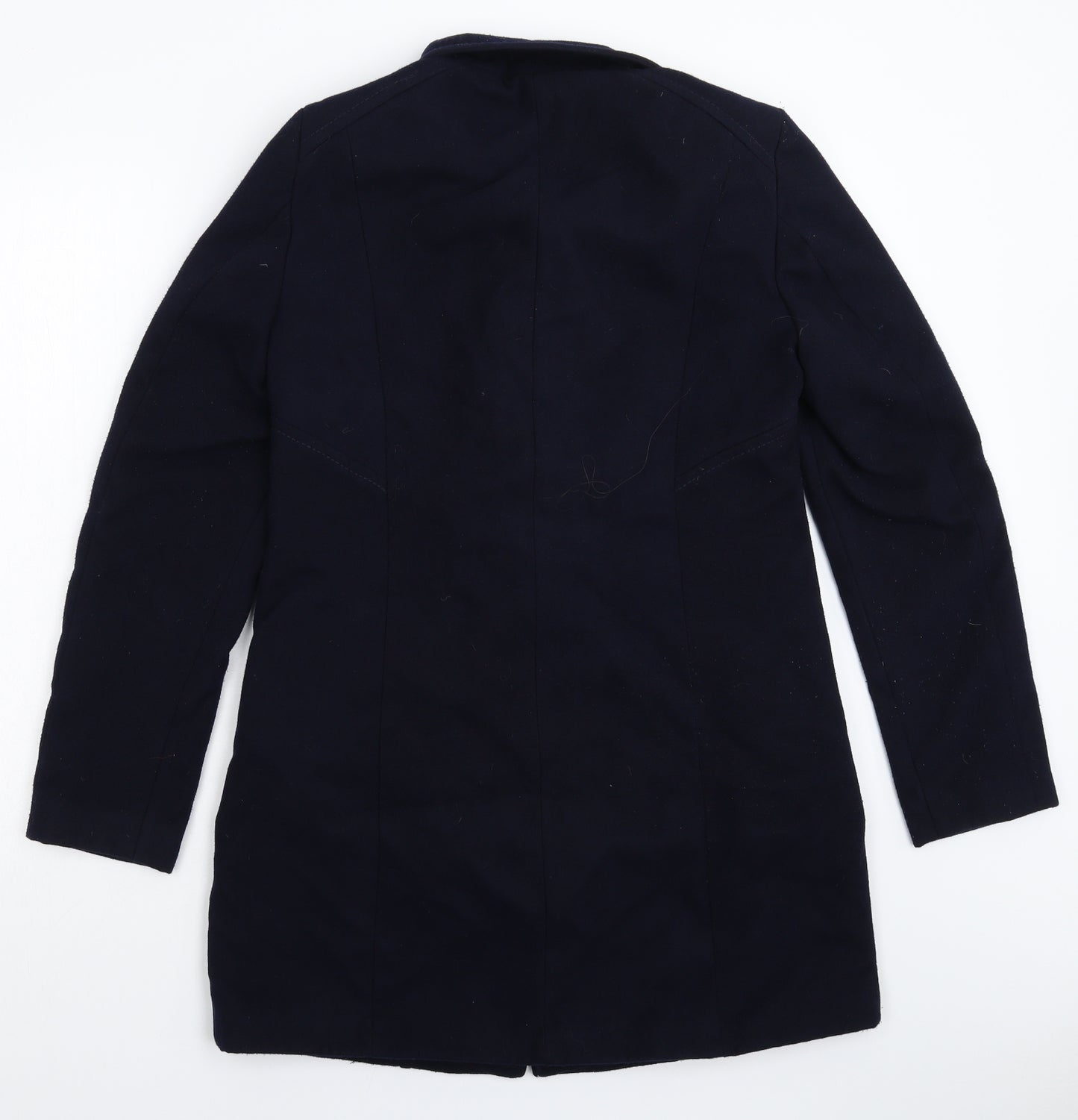 Dorothy Perkins Womens Blue   Pea Coat Coat Size 12