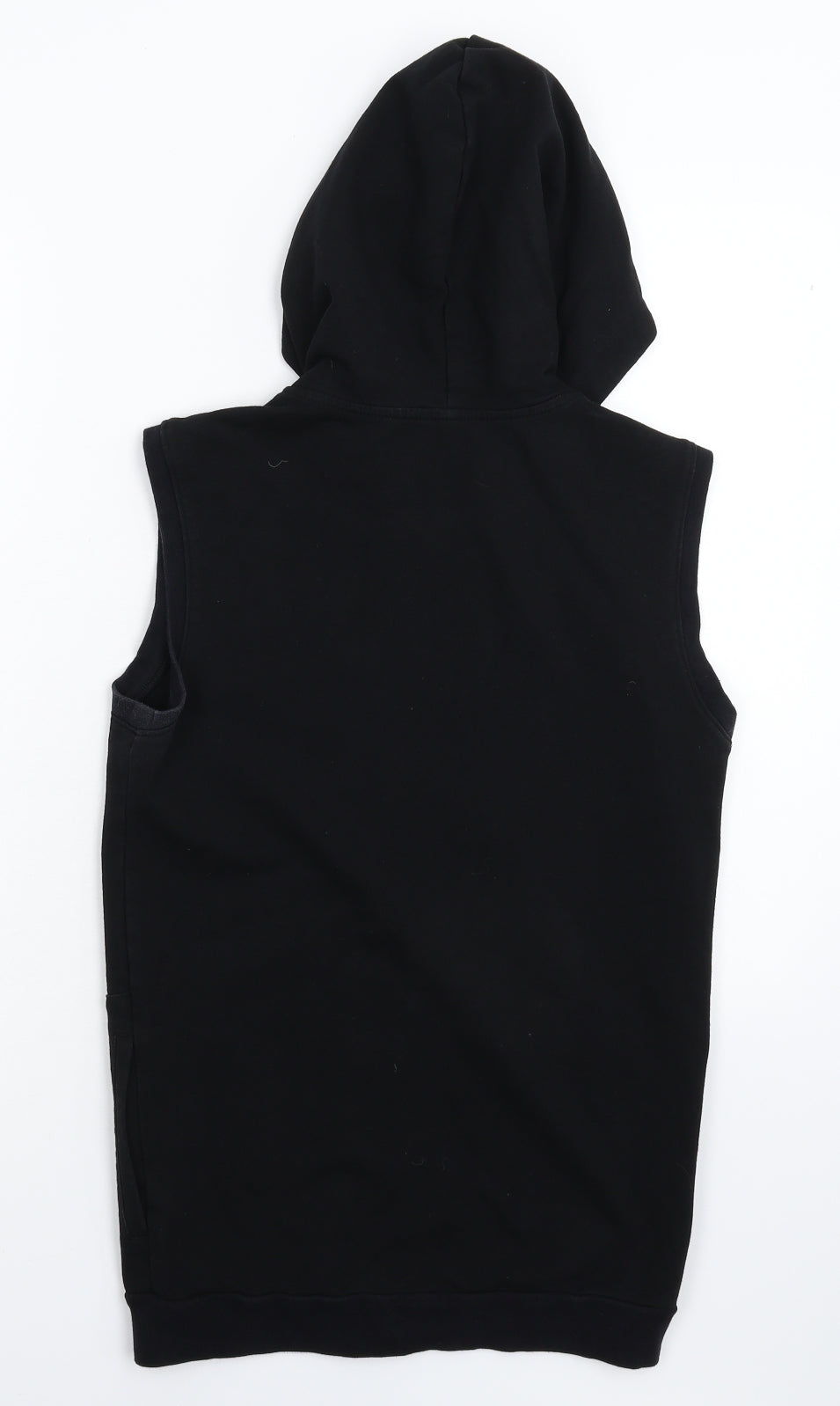 Moosle Mens Black   Full Zip Hoodie Size S