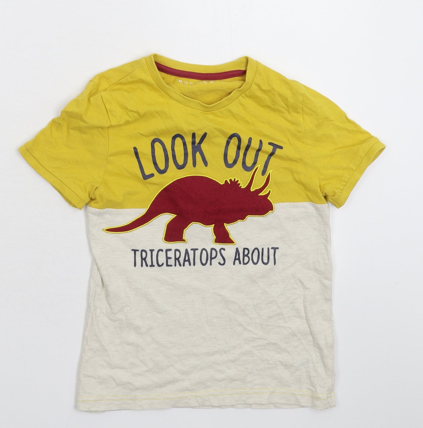 Nutmeg Boys Multicoloured   Basic T-Shirt Size 6-7 Years