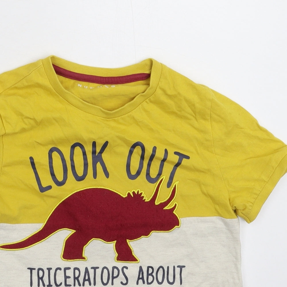 Nutmeg Boys Multicoloured   Basic T-Shirt Size 6-7 Years