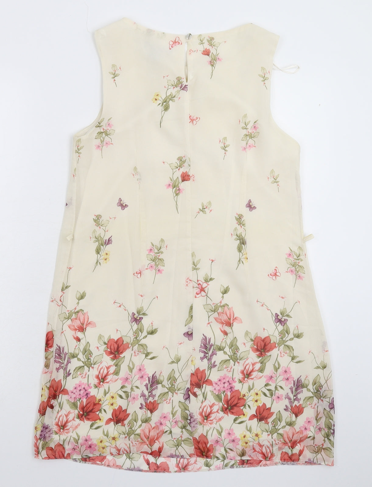 Primark Womens Beige Floral  Mini  Size 10