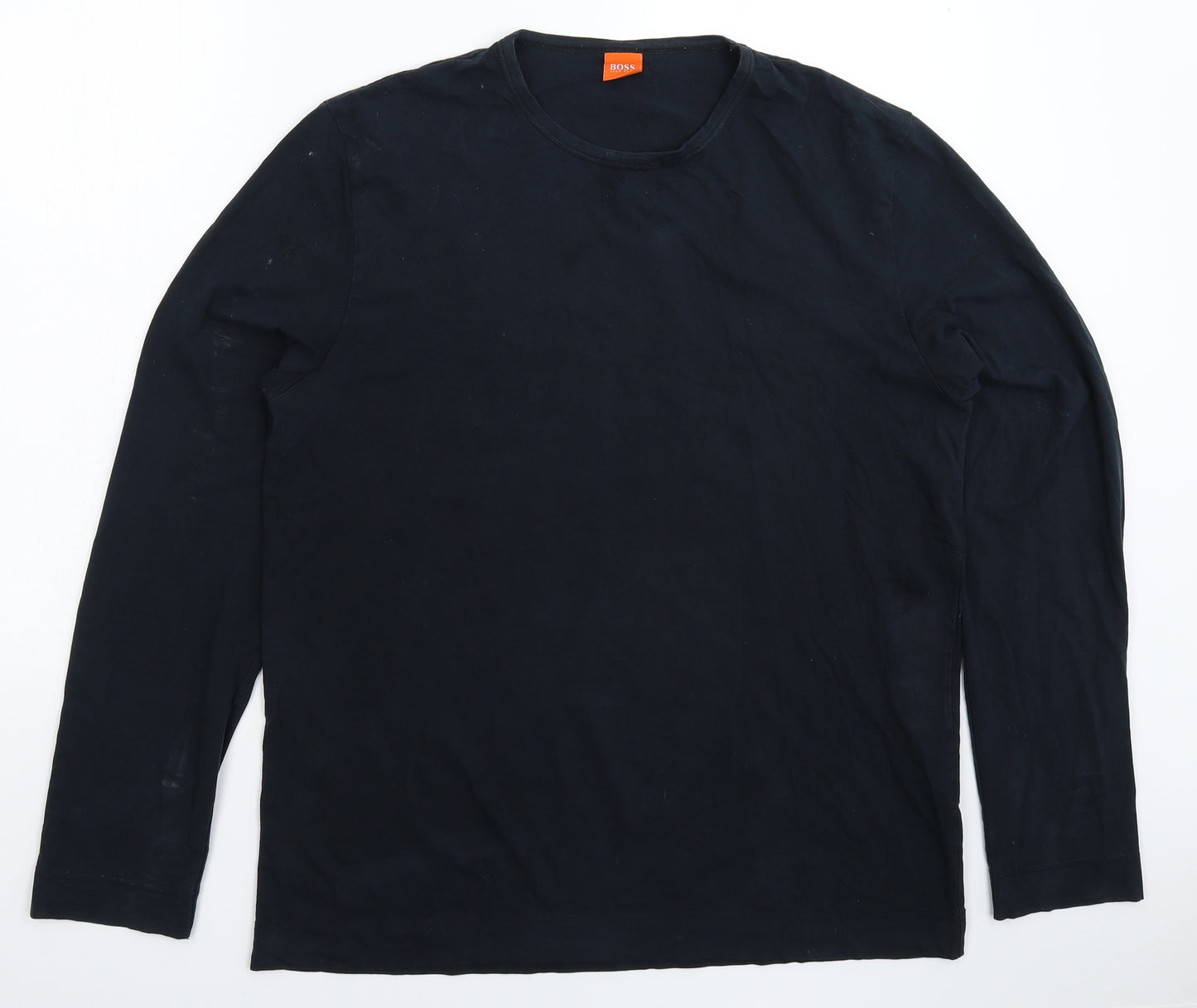HUGO BOSS Mens Black    T-Shirt Size XL