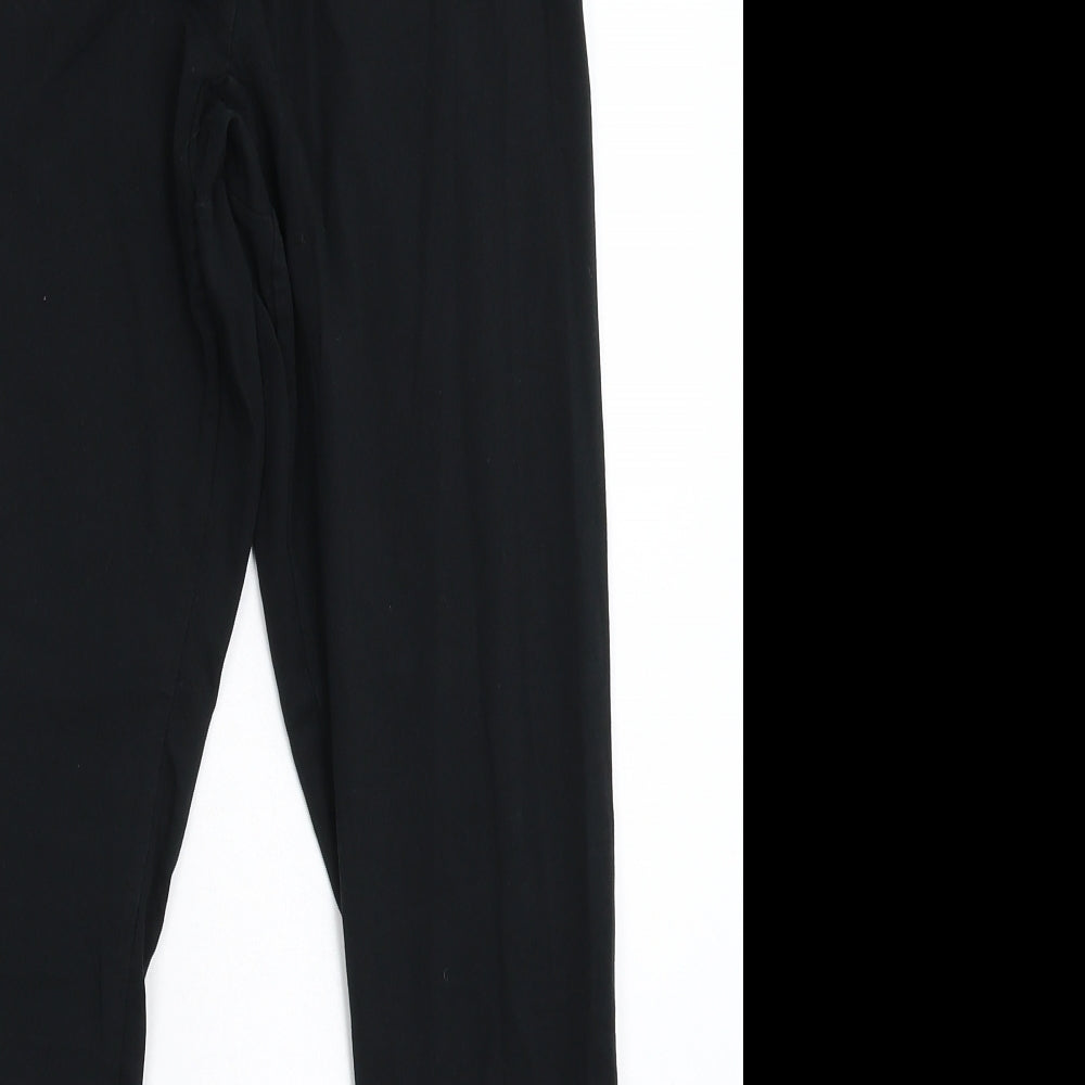 USA Pro Womens Black   Compression Leggings Size 10 L27 in