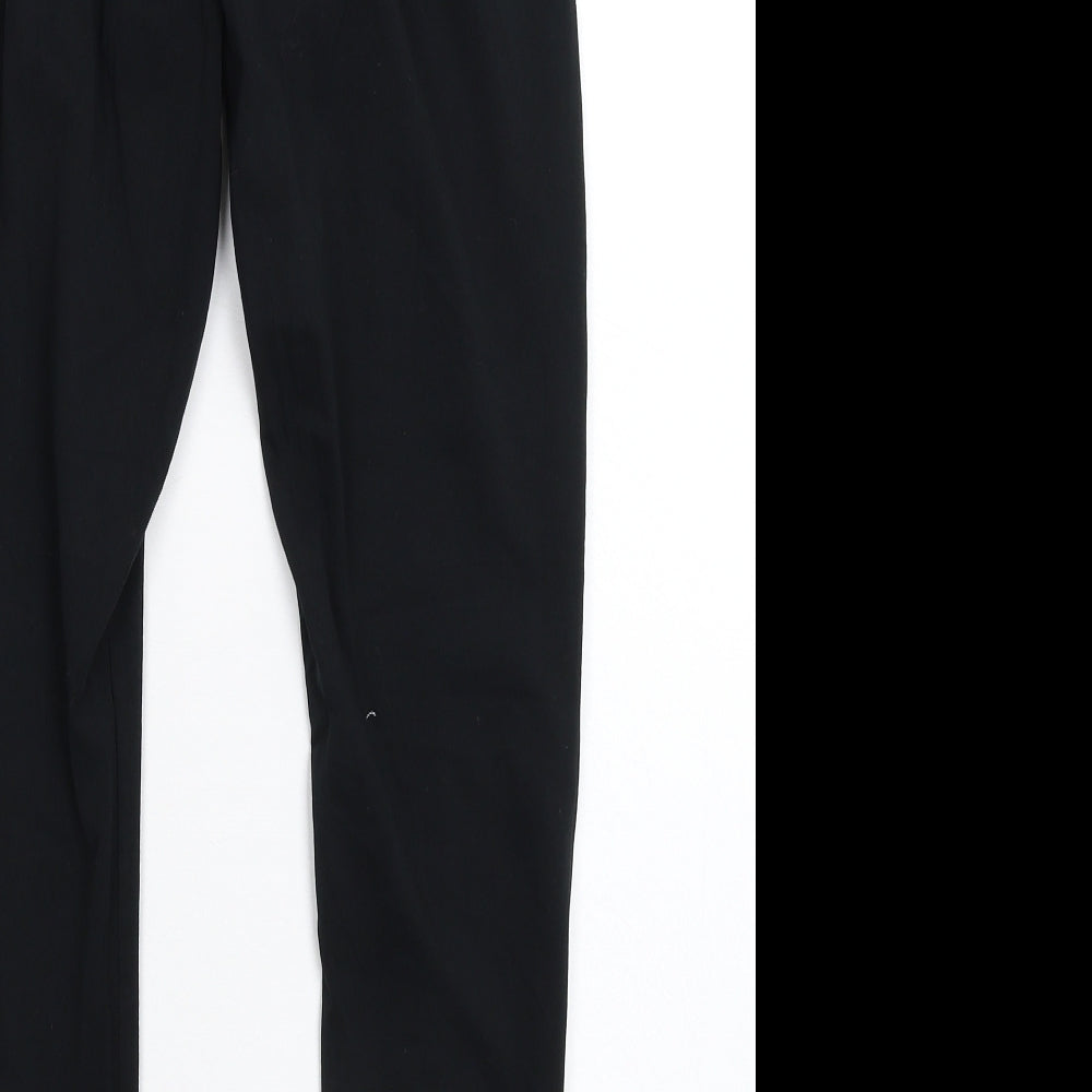 USA Pro Womens Black   Compression Leggings Size 10 L27 in