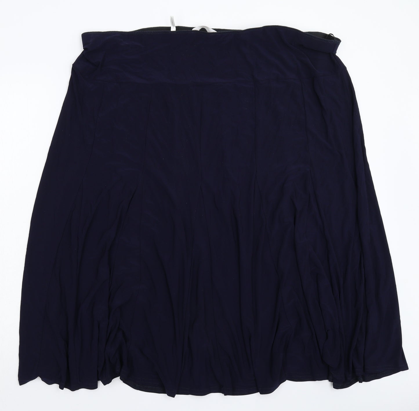 Anthology Womens Blue   Flare Skirt Size 28