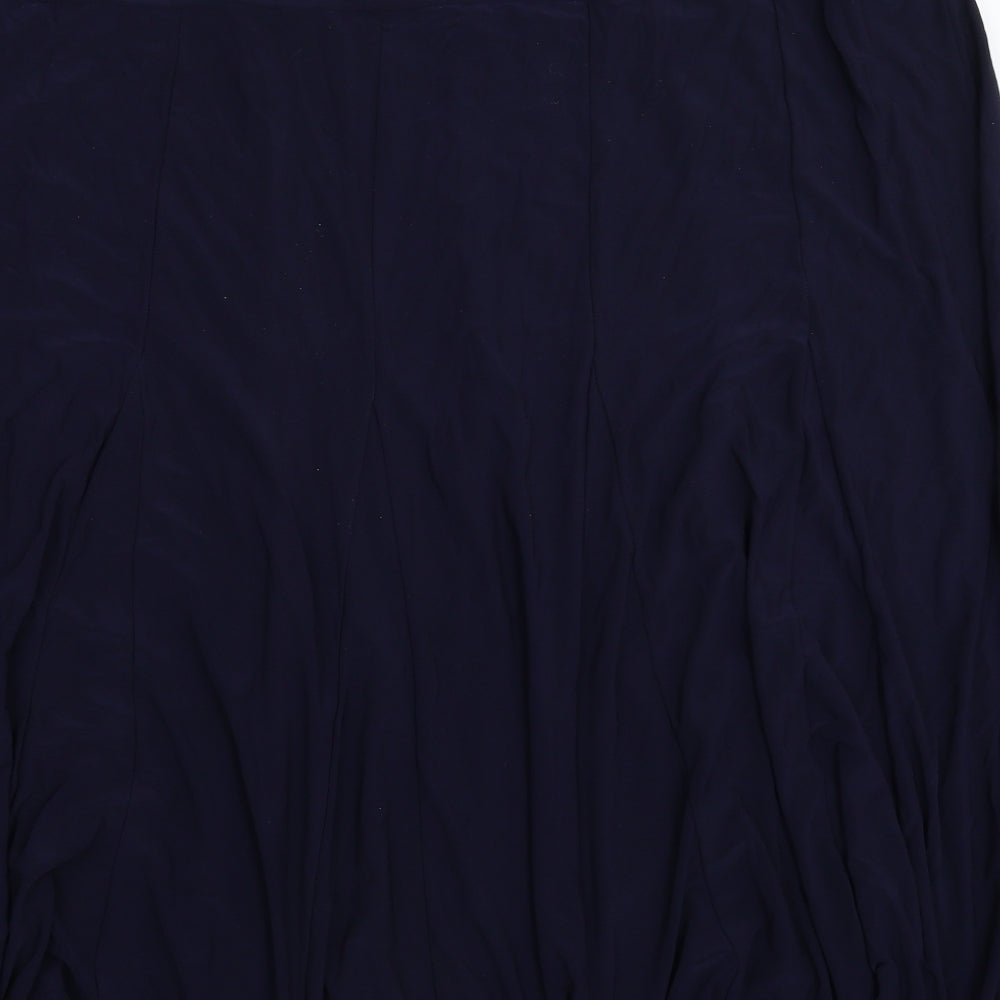 Anthology Womens Blue   Flare Skirt Size 28